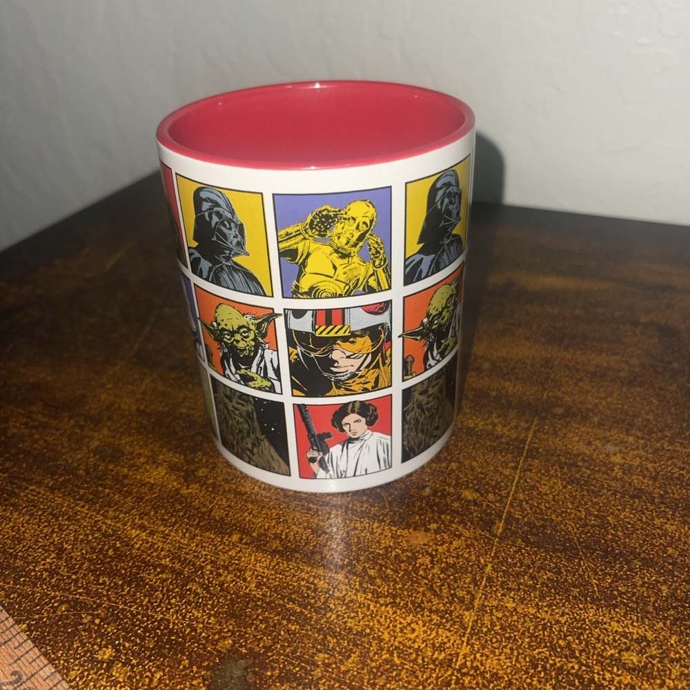 Silver Buffalo Star Wars A New Hope Episode 4 Character Grid Ceramic Mug - Picture 2 of 8